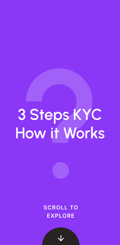 3 Steps KYC — How it Works